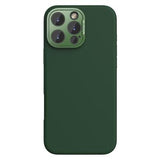 iPhone 16 Pro Max Nillkin LensWing Pro flydende silikone cover - MagSafe-kompatibel - Grøn