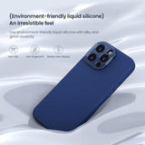 iPhone 16 Pro Max Nillkin LensWing Pro flydende silikone cover - MagSafe-kompatibel - Grøn