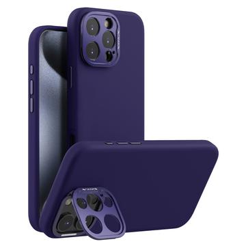 iPhone 16 Pro Max Nillkin LensWing Pro flydende silikone cover - MagSafe-kompatibel - Lilla