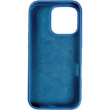 iPhone 16 Pro Max Nudient Base Silikone Cover - Blå