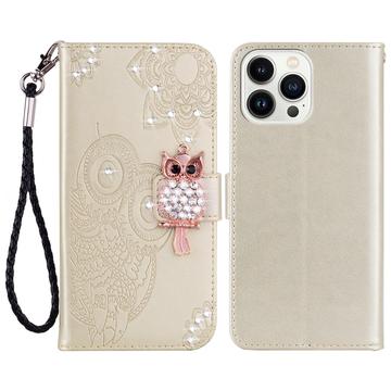 iPhone 16 Pro Max Ugle Rhinsten Pung - Guld