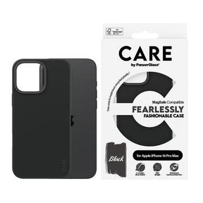 iPhone 16 Pro Max PanzerGlass Care Fearlessly Fashionable Cover - MagSafe-kompatibel - Sort