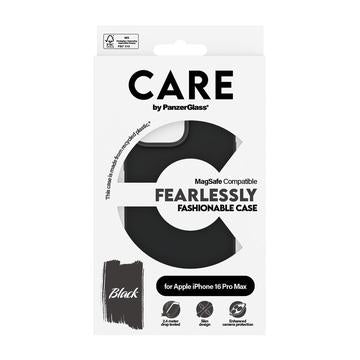 iPhone 16 Pro Max PanzerGlass Care Fearlessly Fashionable Cover - MagSafe-kompatibel - Sort