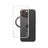 iPhone 16 Pro Max PanzerGlass Care Kickstand Cover - MagSafe-kompatibel - Gennemsigtig / Sort
