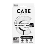iPhone 16 Pro Max PanzerGlass Care Kickstand Cover - MagSafe-kompatibel - Gennemsigtig / Sort