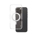 iPhone 16 Pro Max PanzerGlass Care Kickstand Cover - MagSafe-kompatibel - Sølv