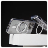 iPhone 16 Pro Max PanzerGlass Care Kickstand Cover - MagSafe-kompatibel - Sølv