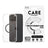 iPhone 16 Pro Max PanzerGlass Care Transparent Urban Combat Cover - MagSafe-kompatibel - Sort