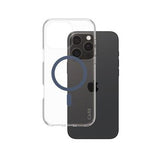 iPhone 16 Pro Max PanzerGlass Care Transparent Urban Combat Cover - MagSafe-kompatibel - Blå