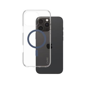 iPhone 16 Pro Max PanzerGlass Care Transparent Urban Combat Cover - MagSafe-kompatibel - Blå