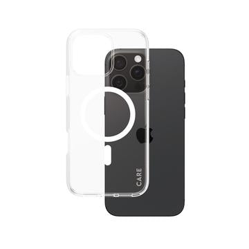 iPhone 16 Pro Max PanzerGlass Care Transparent Urban Combat Cover - MagSafe-kompatibel - Hvid