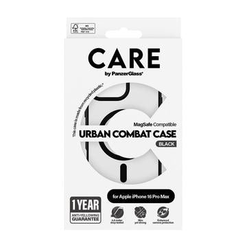 iPhone 16 Pro Max PanzerGlass Care Urban Combat Cover - MagSafe-kompatibel - Sort