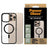 iPhone 16 Pro Max PanzerGlass HardCase MagSafe-kompatibel Cover - Sort / Gennemsigtig