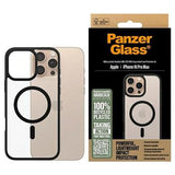 iPhone 16 Pro Max PanzerGlass HardCase MagSafe-kompatibel Cover - Sort / Gennemsigtig