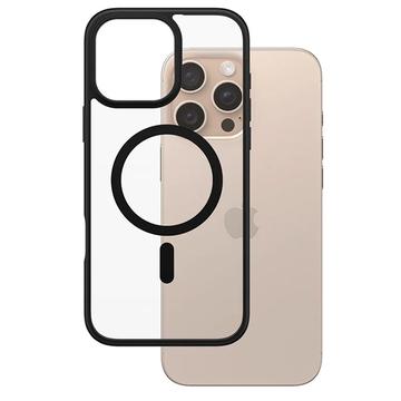 iPhone 16 Pro Max PanzerGlass HardCase MagSafe-kompatibel Cover - Sort / Gennemsigtig