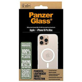 iPhone 16 Pro Max PanzerGlass HardCase MagSafe-kompatibel Cover - Hvid / Gennemsigtig