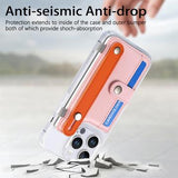 iPhone 16 Pro Max plastiketui CY1 - kortplads, armbånd, støtte - Pink