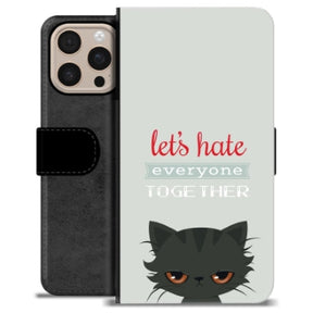 iPhone 16 Pro Max Premium Flip Cover med Pung - Vred Kat