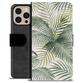 iPhone 16 Pro Max Premium Flip Cover med Pung - Tropic