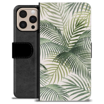 iPhone 16 Pro Max Premium Flip Cover med Pung - Tropic