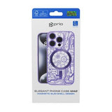iPhone 16 Pro Max Prio Elegant Mag cover m. beskyttelse af kameralinsen - Lilla