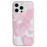 iPhone 16 Pro Max Pure Love magnetisk hybrid-cover - Pink