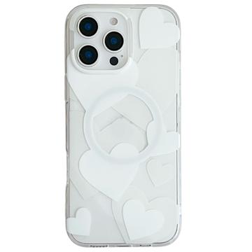 iPhone 16 Pro Max Pure Love magnetisk hybrid-cover - hvid