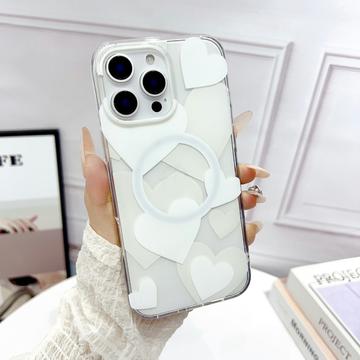 iPhone 16 Pro Max Pure Love magnetisk hybrid-cover - hvid