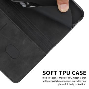 iPhone 16 Pro Max Rombe Mønster Pung Cover med magnetisk lukning - Sort