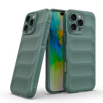 iPhone 16 Pro Max Rugged TPU Cover - Grøn