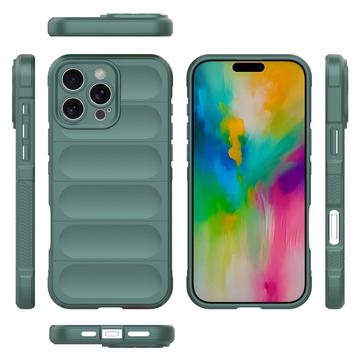 iPhone 16 Pro Max Rugged TPU Cover - Grøn