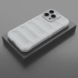 iPhone 16 Pro Max Rugged TPU Cover - Lysegrå