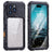 iPhone 16 Pro Max Shellbox M Series IP68 vandtæt cover - dykkercover med MagSafe-kompatibilitet - Sort