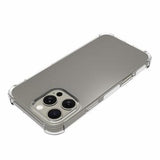 iPhone 16 Pro Max Stødsikkert TPU Cover - Gennemsigtig