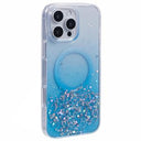iPhone 16 Pro Max Sparkle Glow MagSafe Cover - Blå