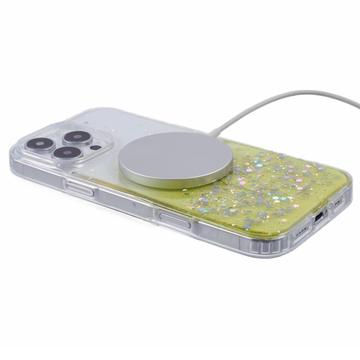 iPhone 16 Pro Max Sparkle Glow MagSafe Cover - gul