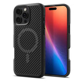 iPhone 16 Pro Max Spigen Core Armor Mag MagSafe TPU Cover - Sort