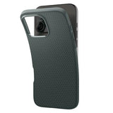 iPhone 16 Pro Max Spigen Liquid Air TPU Cover - Mørkegrøn