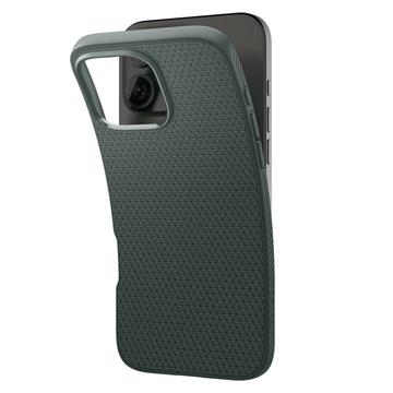 iPhone 16 Pro Max Spigen Liquid Air TPU Cover - Mørkegrøn