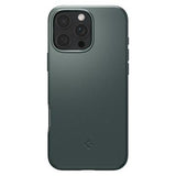 iPhone 16 Pro Max Spigen Thin Fit Mag MagSafe Cover - Afgrund grøn