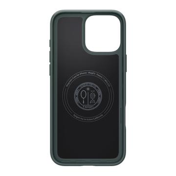 iPhone 16 Pro Max Spigen Thin Fit Mag MagSafe Cover - Afgrund grøn