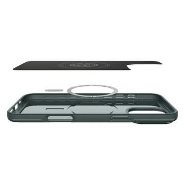 iPhone 16 Pro Max Spigen Thin Fit Mag MagSafe Cover - Afgrund grøn