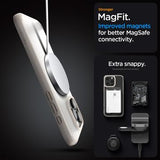 iPhone 16 Pro Max Spigen Ultra Hybrid Mag Cover - Frost Natural Titanium