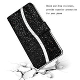 iPhone 16 Pro Max Stilfuldt glitteretui - sort