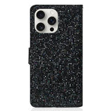 iPhone 16 Pro Max Stilfuldt glitteretui - sort