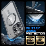 iPhone 16 Pro Max Supcase Unicorn Beetle Mag MagSafe Cover - grå