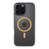 iPhone 16 Pro Max Tactical MagForce Hyperstealth 2.0 MagSafe Cover - Sort / Gul