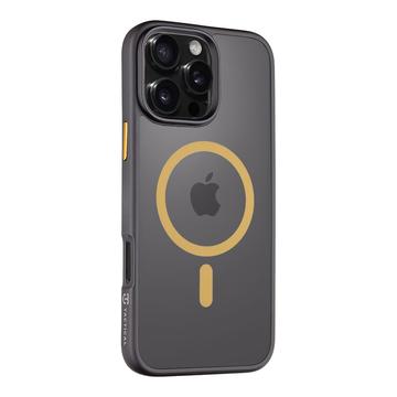 iPhone 16 Pro Max Tactical MagForce Hyperstealth 2.0 MagSafe Cover - Sort / Gul