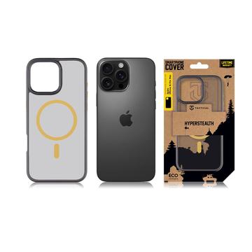 iPhone 16 Pro Max Tactical MagForce Hyperstealth 2.0 MagSafe Cover - Sort / Gul