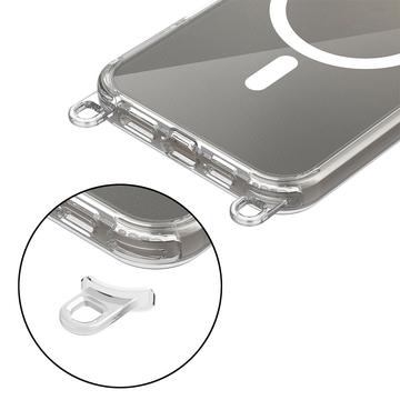 iPhone 16 Pro Max Tech-Protect FlexAir Chain MagSafe Cover- sort og taupe